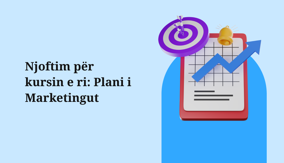 Njoftim për kursin e ri: Plani i Marketingut